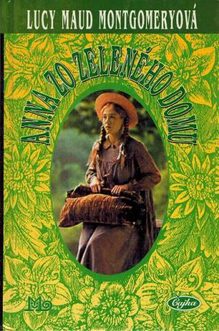 Film-related book cover of Anna zo Zeleného domu with Megan Follows as Anne from Sullivan’s miniseries.