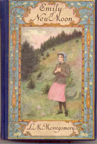Figure 1. Book Cover. "Emily of New Moon." 1923. Kindred Spaces. 542 ENM-MS-1ST. Web. April 17, 2019. Figure 1. Book Cover. "Emily of New Moon." 1923. Kindred Spaces. 542 ENM-MS-1ST. Web. April 17, 2019.